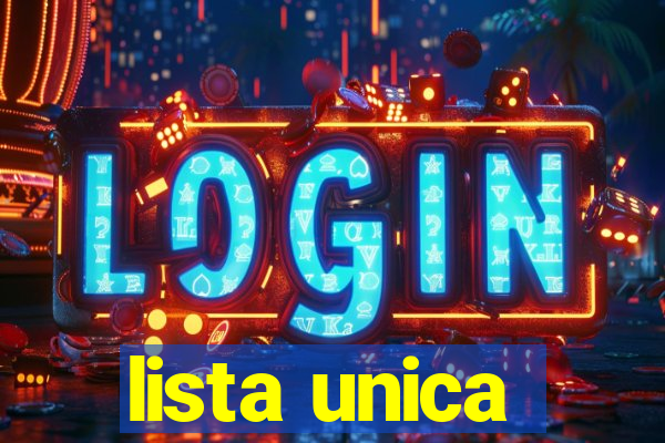 lista unica